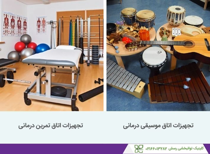 اتاق موسیقیدرمانی و تمریندرمانی