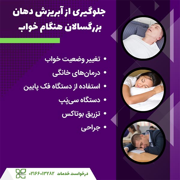 روش‌های جلوگیری از آبریزش دهان در طول خواب
