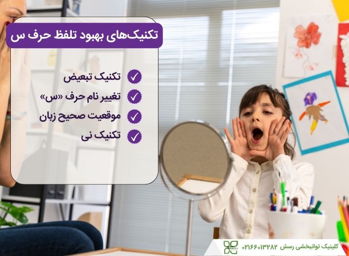 تکنیک های گفتاردرمانی حرف س