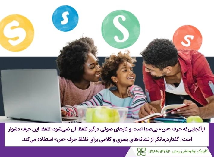 گفتاردرمانی حرف س