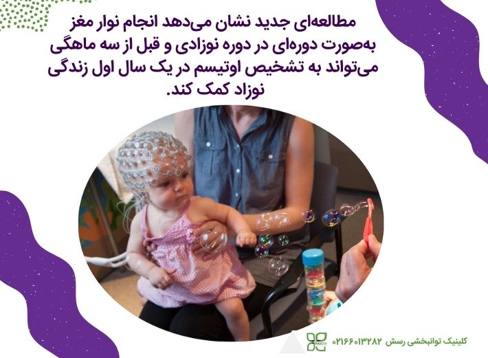 امکان تشخیص اوتیسم قبل از یک سالگی با EEG