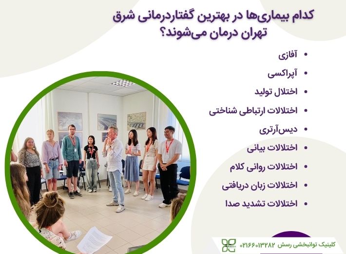 بیماریهایی که با گفتاردرمانی درمان می شوند