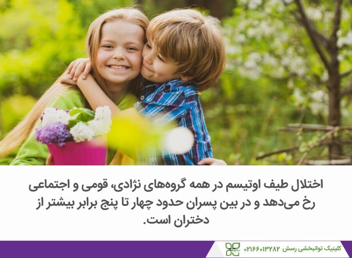 اتیسم در دختران و پسران